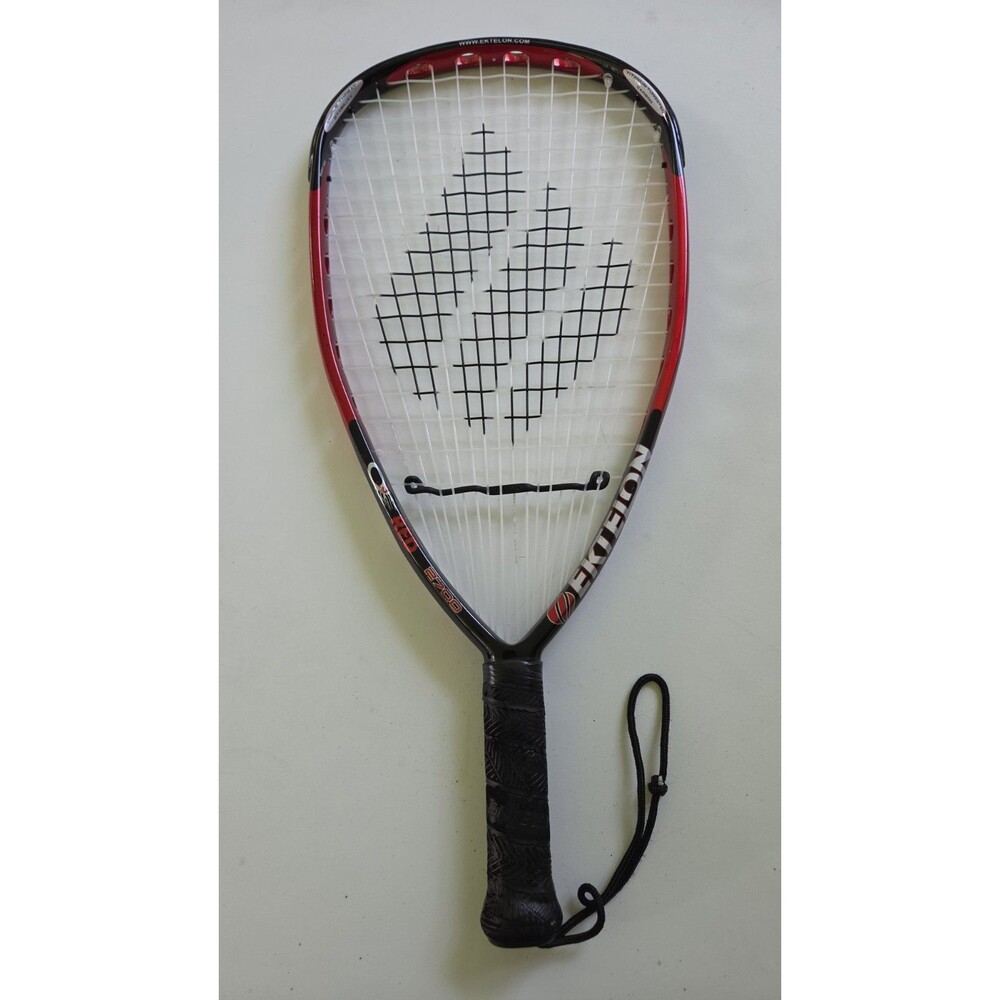 Ektelon O3 Red 2700 Titanium Tungsten Carbon Racquet Used Handle Needs Tape Grip